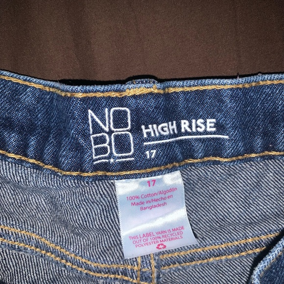 Ombré Bleach Dipped Festival Jean Shorts - Picture 3 of 3